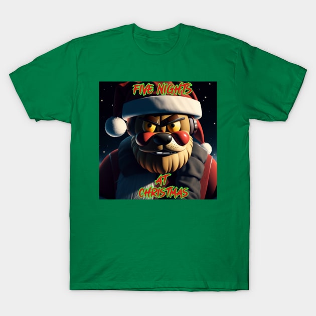 Five Nights At Christmas T-Shirt by M.I.M.P.